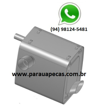Silencioso Escapamento MB AXOR 2030/3344 EURO 3 SAIDA FUNDO 2000070993833