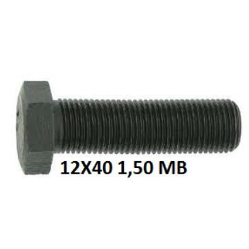 Parafuso 12X40 MB 1,50MM 8.8 ROSCA TOTAL 4111222