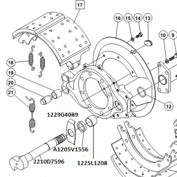 EIXO S VW 11-140/40-300 4X2/6X2 L/E TRAÇÃO/TRUCK 7899185705342 MASTER