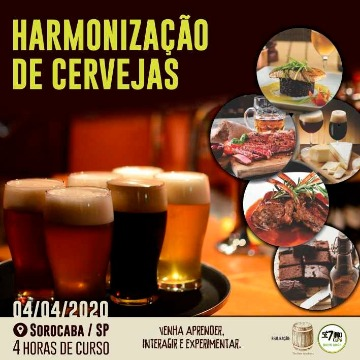 CURSO HARMONIZAÇÃO DE CERVEJAS