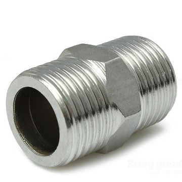 NIPLE DUPLO DE INOX 1/2