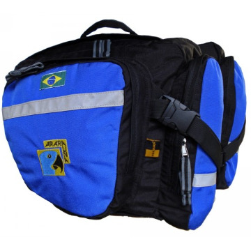 Alforje 25L - AraraUna - Azul e preto