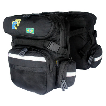 Alforje 50L - Arara Una - Cinza e preto