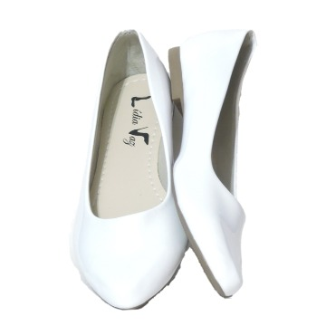 sapatilha branca lisa