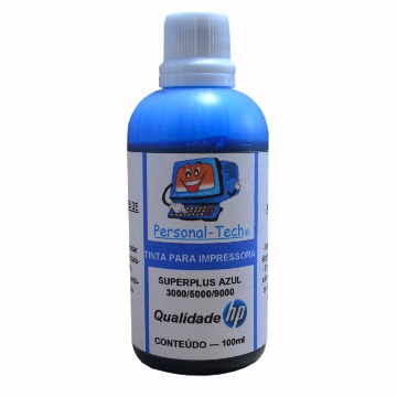Tinta HP SuperPlus Azul Personal-Tech - 100ml