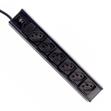 Filtro de Linha Preto FL-61BK C3Tech