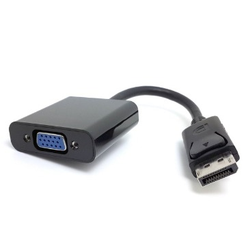 Cabo Adaptador Conversor Vídeo DisplayPort Para VGA