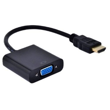 Adaptador Conversor HDMI para VGA HD Conversion Cable