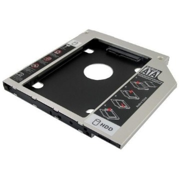Adaptador Caddy Dvd Para Segundo Hd Ou Ssd 2.5 Sata 9.5mm