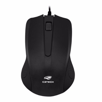 Mouse C3Tech MS-20BK Preto USB 1000Dpi