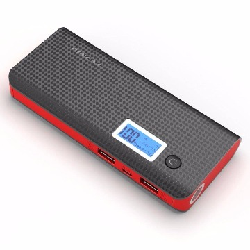 Bateria Externa Power Bank Pineng 10000mah Com Lanterna Pn-968 Original
