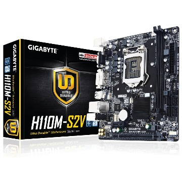 Placa Mãe (Intel) Gigabyte GA-H110M-S2V DDR4 LGA1151