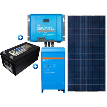 GERADOR DE ENERGIA OFF GRID SOLAR 2000VA