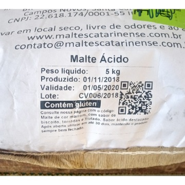 Malte Ácido Catarinense - Acidificação Natural