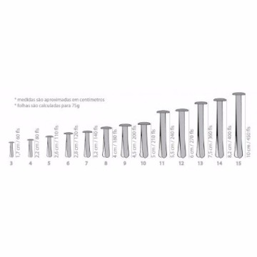 Percevejo 100unids fix Paper