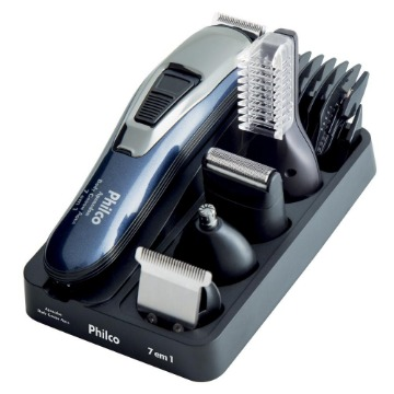 Aparador De Pelos Philco 7 Em 1 Body Groom Aqua Bivolt
