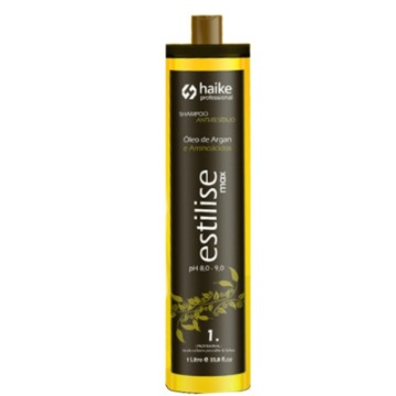 Haike Shampoo Anti Residuo Estilise Max 1000ml Com Argan