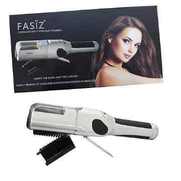 Fasiz Split Ender Removedor De Pontas Duplas Corte Bordado - Prata