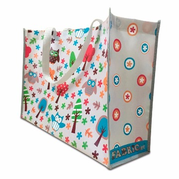 Ecobag Corujas com árvores