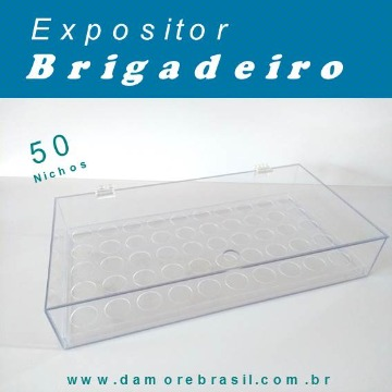 EXPOSITOR BRIGADEIRO COM 50 NICHOS FORMINHA Nº 4