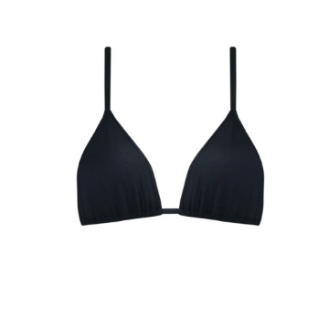 TOP CORTININHA ELÁSTICO PRETO - M