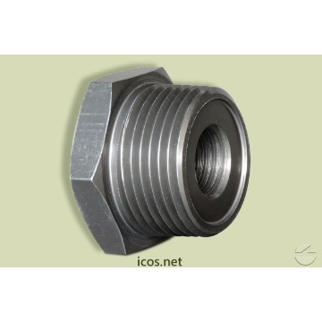 Conexão 1"NPTxM16 Alumínio - Icos