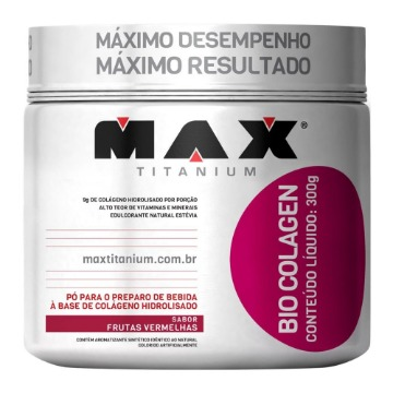 Colágeno Hidrolisado 300g Frutas Vermelhas