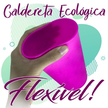KIT 100un CALDERETA ECOLÓGICA 400ML PERSONALIZADA