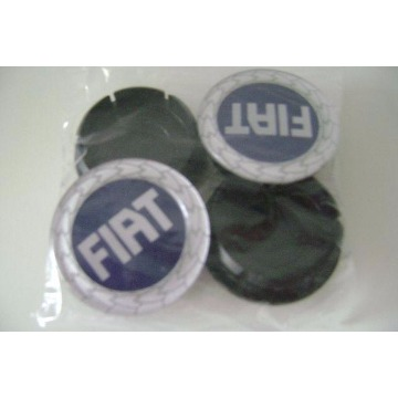 Calota Centro Roda Fiat Modelo Original Azul