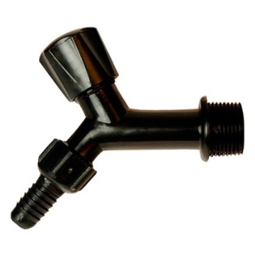 Torneira para jardim 1/2" preto