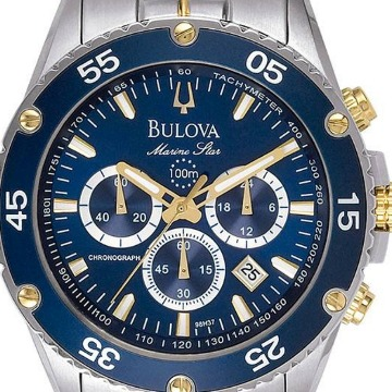 Relógio bulova marine star wb30686a Outlet
