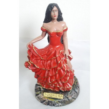 vestido vermelho pomba gira