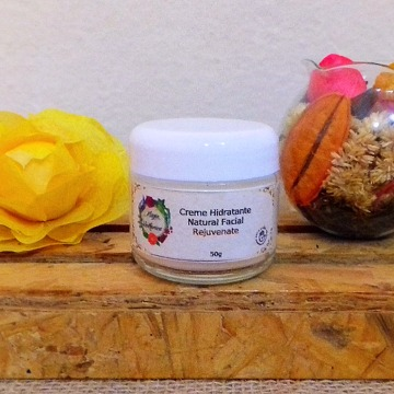 Creme Hidratante Natural Facial Rejuvenate