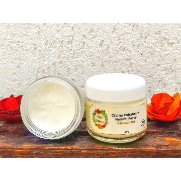 Creme Hidratante Natural Facial Rejuvenate com vitamina B3