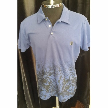 camisa polo azul scaven M