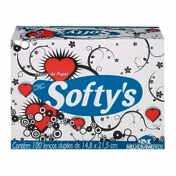 LENÇOS DE PAPEL SOFTY´S C/100