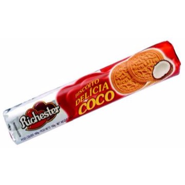 BISCOITO RICHESTER DELI COCO 140G