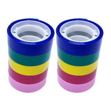 Washi Tape Fita Adesiva Colorida 10 peças
