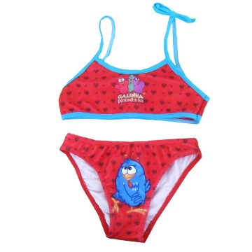 Biquíni Bebê Galinha Pintadinha 12-18 meses Tip Top 321384