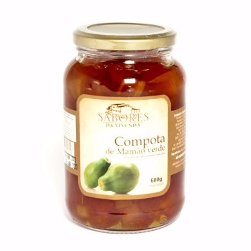 Doce Mamão Verde Compota pote 680g
