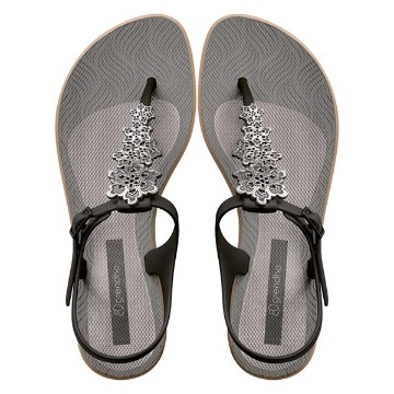 Moda & Casa - Grendha Romantic - Preta - 38