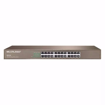SWITCH 24 PORTAS NAO GERENCIAVEL - MULTILASER - RE124