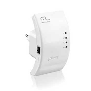 Roteador Repetidor Multilaser 300Mbps WPS - RE051