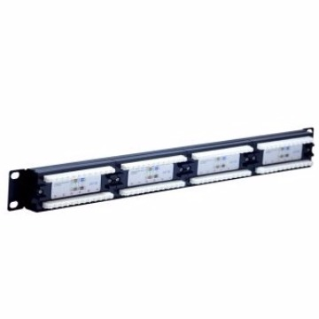 PATCH PANEL 24 PORTAS 19" CAT.5E - SOLLAN