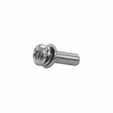 PARAFUSO CROMADO M5X16 C/ ARRUELA - EMB 100PÇS - LANSOL