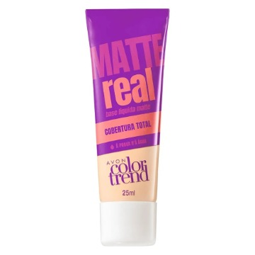 143801 Base Matte Real Colortrend Porcelana Avon 25ml