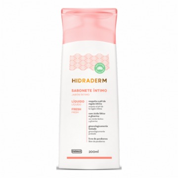 210332 Sabonete Líquido Íntimo Hidraderm Fresh Farmax 200ml