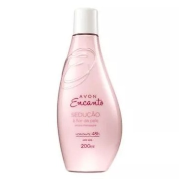 050994 Hidratante Encanto Sedução À Flor da Pele Amora Champanhe Avon 200ml
