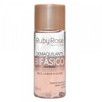 118400 Demaquilante Bifásico Express Todos os Tipos de Pele Ruby Rose 120ml
