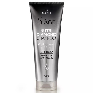 72408 Shampoo Siàge Diamond Cabelos Opacos e Sem Vida Eudora 250ml